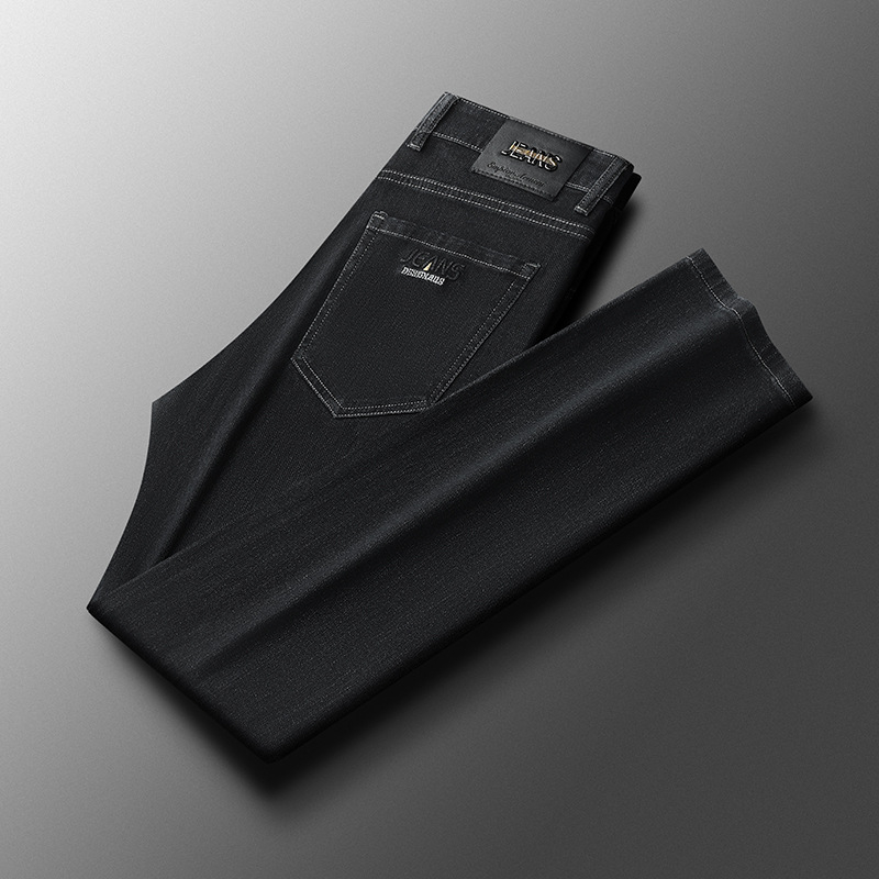 Four Seasons normál Vastagított Bárány Bársony Pamut Farmer Férfi Apukák Szűk Nadrág Egyenes Szájú Nadrág Hosszú Nadrág