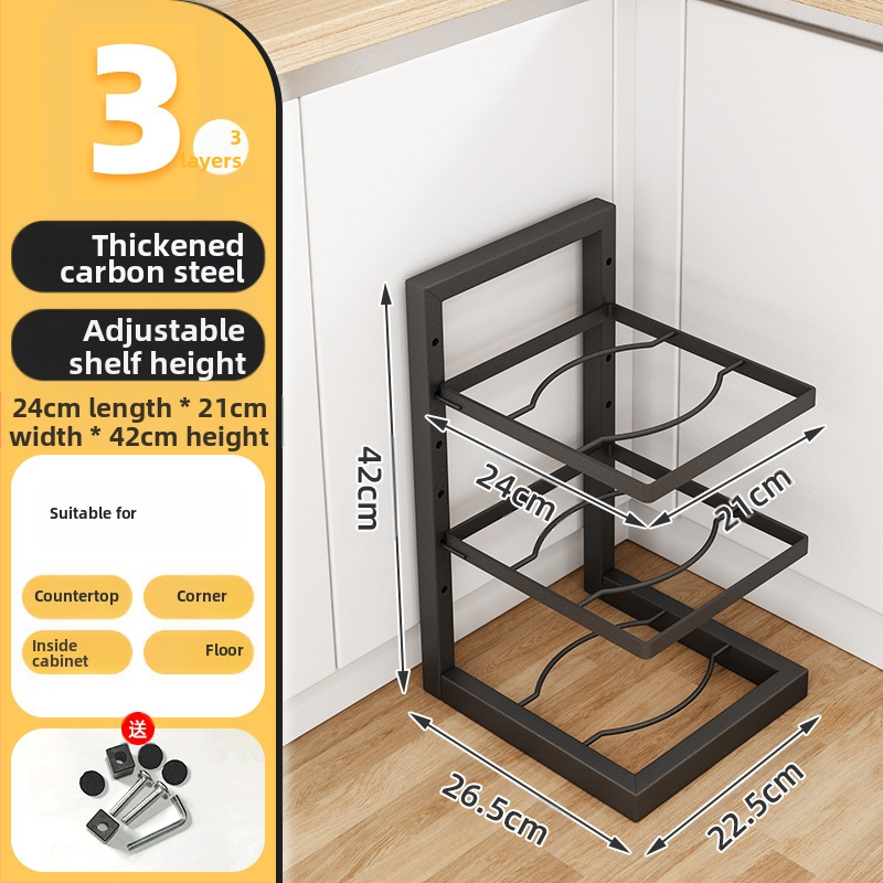 Домакинска двуслойна стойка за съхранение на плот за фурна, скоба за плот за оризоварка, микровълнова фурна, кухненски рафт, многофункционален