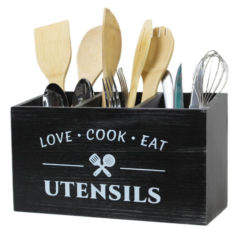 Puidust piiriülene retro stiilis köögikapp, kambritega hoiukast, nugade ja kahvlite hoiukast, lauaarvuti hoiukast