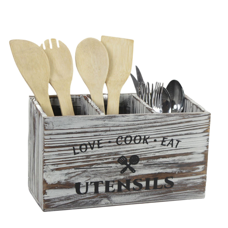 Puidust piiriülene retro stiilis köögikapp, kambritega hoiukast, nugade ja kahvlite hoiukast, lauaarvuti hoiukast