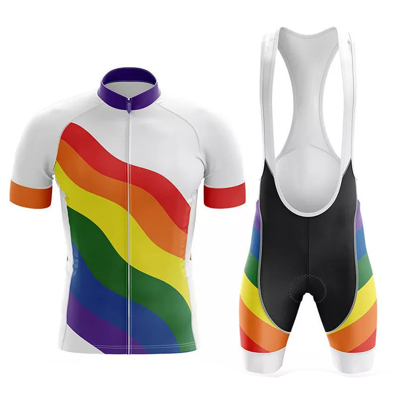 Lélegző kerékpáros kerékpár országúti kerékpáros ruházat 2023 Nyári kerékpáros ruházat kültéri rövid ujjú öltöny nedvszívó