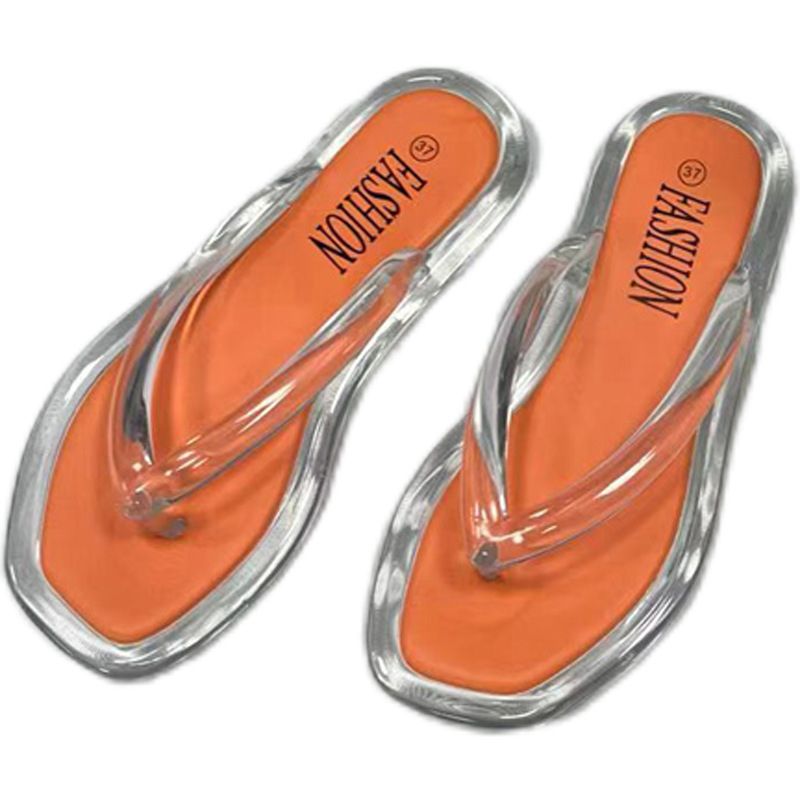 2023 Flip-flops noi pentru femei, îmbrăcăminte de vară, la modă, cei mai ușori pentru asortare, papuci cu talpă moale, pantofi de plajă, vânzare transfrontalieră, en-gros
