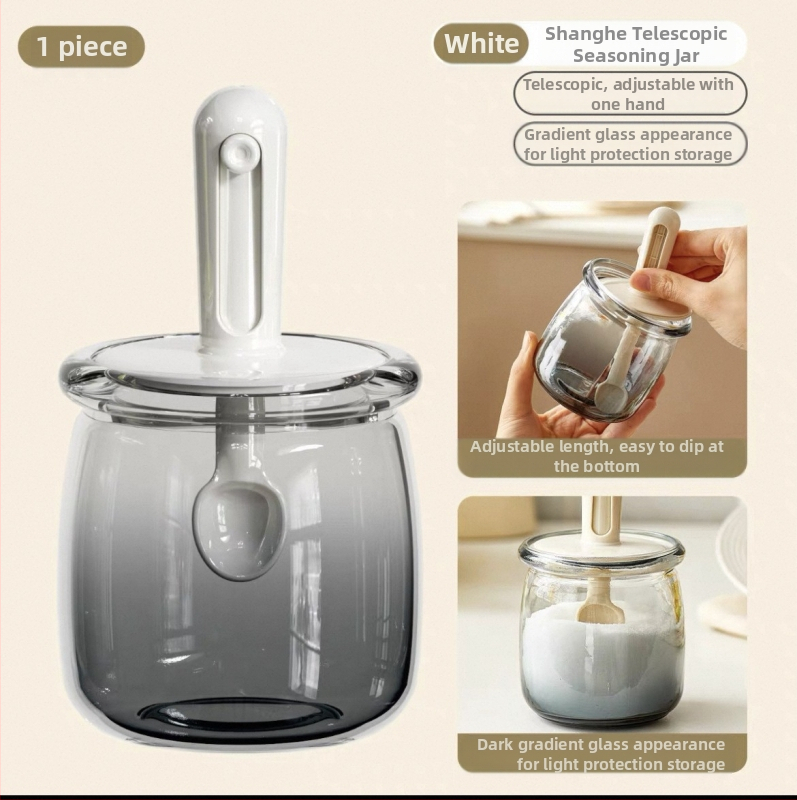 Teleskopinis aliejaus šepetėlio butelis buitinei virtuvei, atsparus aukštai temperatūrai, stiklinis silikoninis šepetėlio aliejaus butelis lauko kepsninei kepimui „viskas viename“ aliejaus butelis
