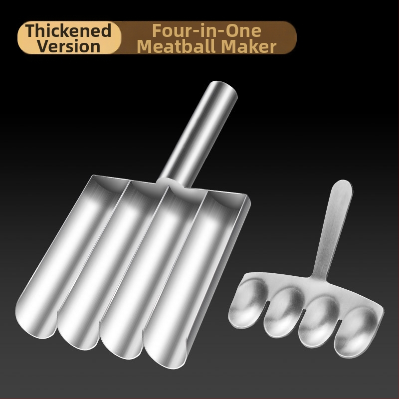 Mėsos kukulių gamintojas iš 304 nerūdijančio plieno, žuvies kukulių, mėsos kukulių formos, krevečių slankiklio, kroketų formos