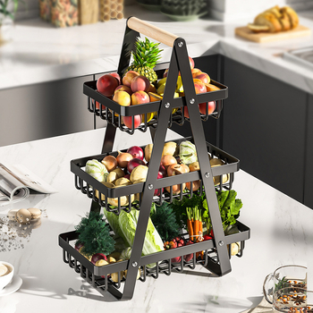 Vaisių krepšelis Daugiasluoksnis laikymo krepšelis Stalinis laikymo krepšelis Užkandžių laikymo krepšelis Kanalizacijos krepšelis Nuimamas vaisių ir daržovių krepšelis Buitinis