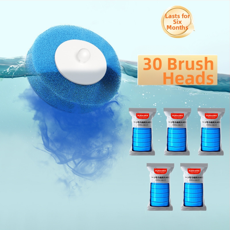 Vienkartinis tualetinis šepetys Buitinis tualetinis šepetys Be aklavietės sienos Naujas tualeto valymo šepetys