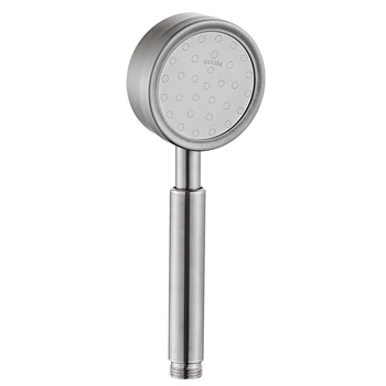 Nerūdijančio plieno slėginė dušo galvutė, apsauga nuo nudegimų ir kritimų, rankinis reguliuojamas antgalis, didelis vandens išleidimo anga, kvadratinis dušo komplektas