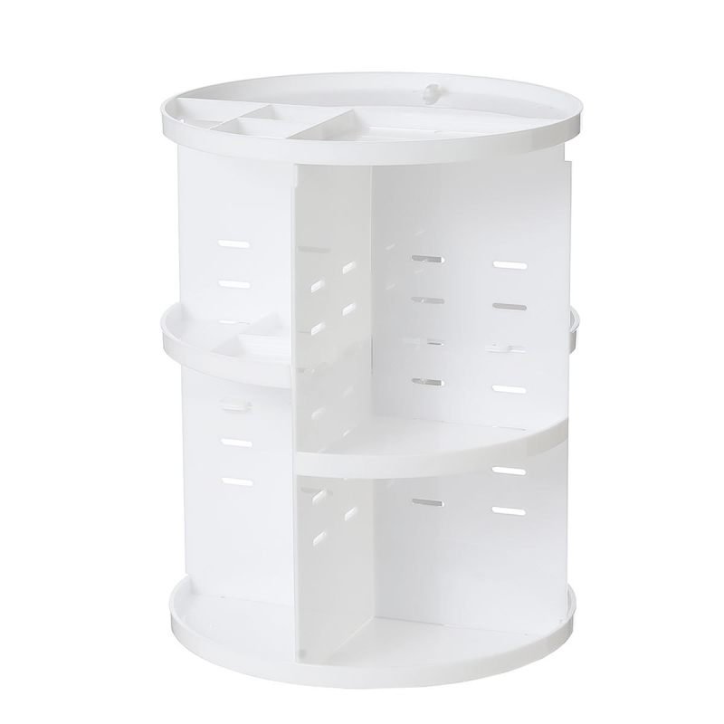 Forgó kozmetikai tároló doboz asztali átlátszó műanyag tároló állvány bőrápolás rúzs kozmetikai ecset kozmetikai tároló állvány