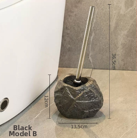 Hotel Retro Stone WC kefa Keramické riady Nepravidelná WC kefa Kreatívna WC čistiaca kefa