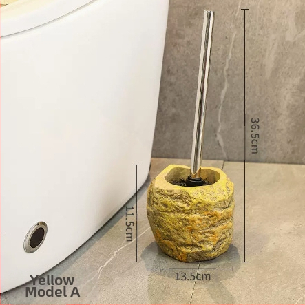 Hotel Retro Stone WC kefa Keramické riady Nepravidelná WC kefa Kreatívna WC čistiaca kefa
