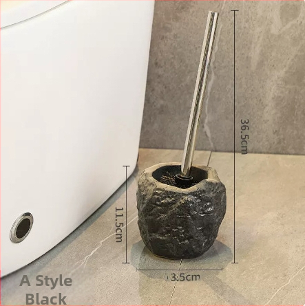 Hotel Retro Stone WC kefa Keramické riady Nepravidelná WC kefa Kreatívna WC čistiaca kefa