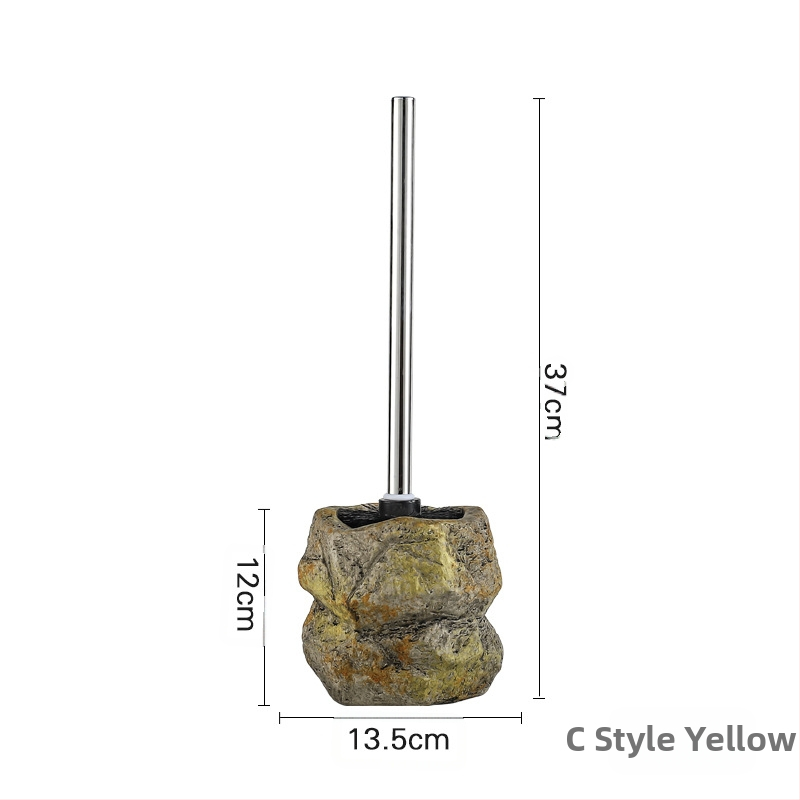 Hotel Retro Stone WC kefa Keramické riady Nepravidelná WC kefa Kreatívna WC čistiaca kefa