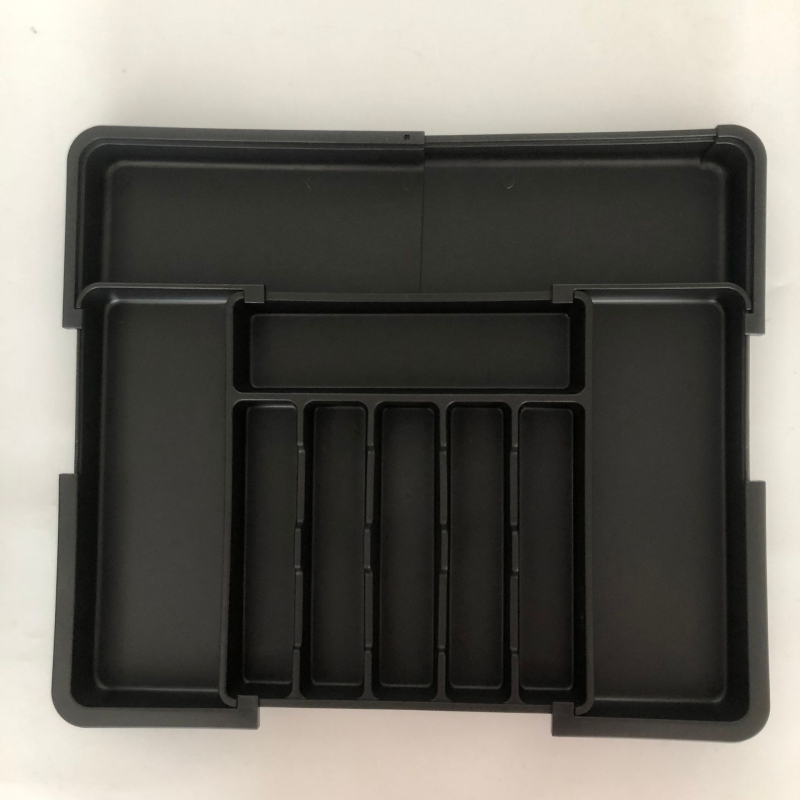 Piiriülene lauanõude hoiustamine köögikorraldaja sahtliga teleskoopkarp kosmeetika kirjatarvete mitmesugused vaheseinad teleskoopkarp