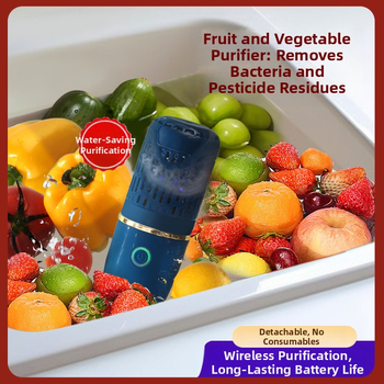 Нова домакинска пералня за пречистване на плодове и зеленчуци, интелигентна капсулна машина за плодове и зеленчуци, съставки, машина за стерилизация и дезинфекция на плодове през граница