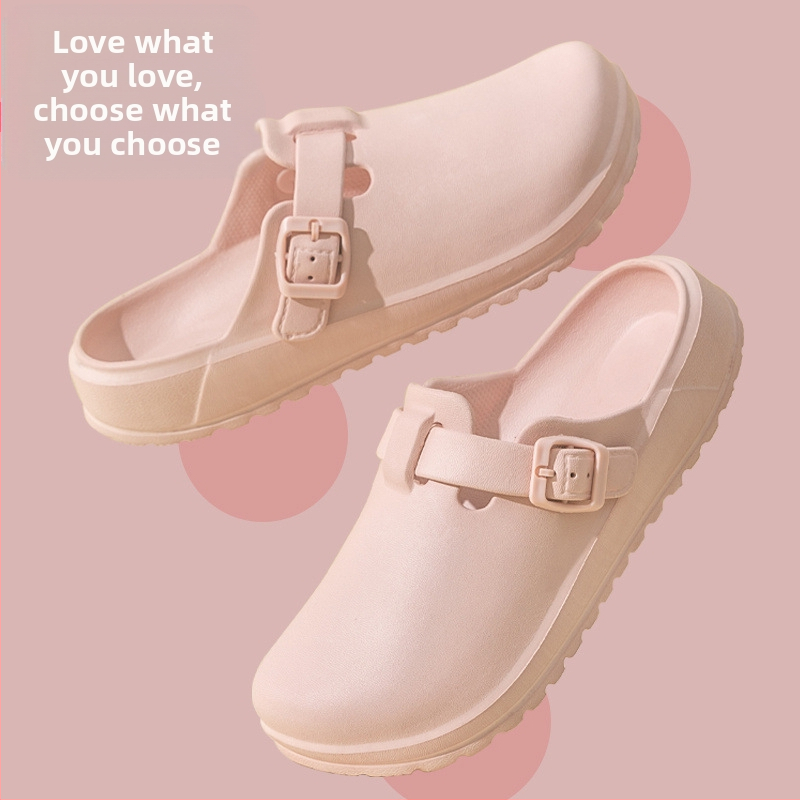 Papuci de sală chirurgicală pentru bărbați și femei, papuci de asistentă medicală cu talpă groasă pentru îmbrăcăminte exterioară, papuci antiderapanți, anti-miros, pantofi de asistentă medicală