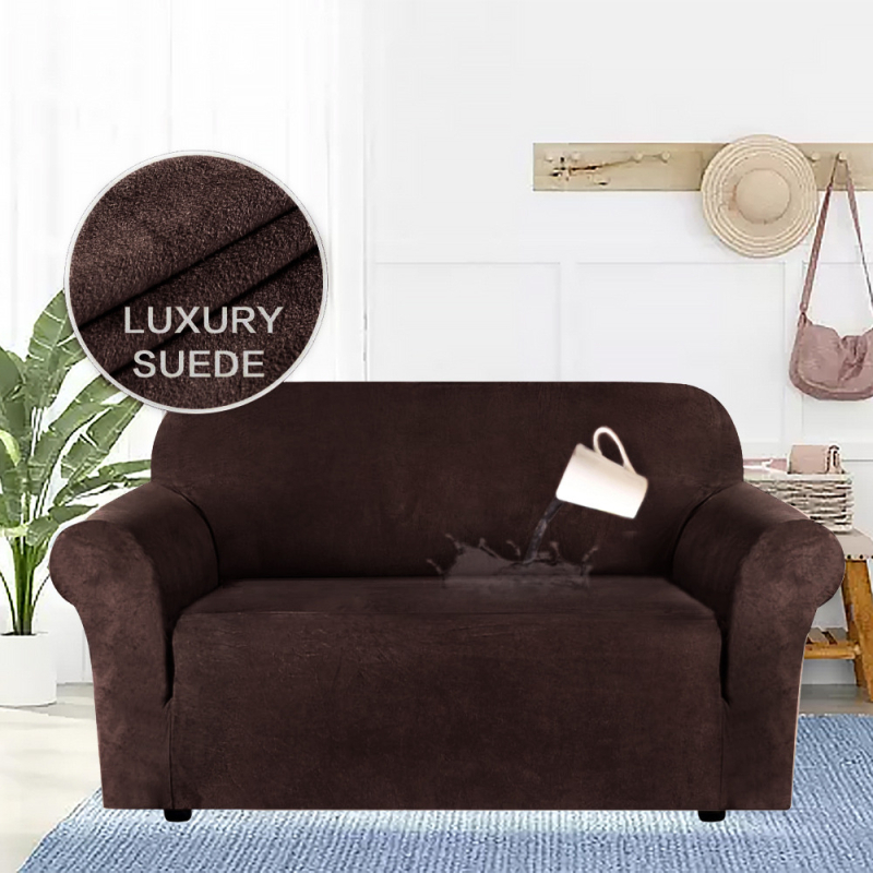 Határokon átnyúló, mindent tartalmazó, velúr, vízálló kanapéhuzat, nagy rugalmasságú, mindent tartalmazó, otthoni szövetből készült, vízálló kanapéhuzat