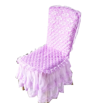 Νέο κάλυμμα καρέκλας από δαντέλα, μονοκόμματο τραπέζι φαγητού και πλάτη καρέκλας, μοντέρνο απλό ευρωπαϊκό ύφασμα, κάλυμμα καθίσματος, κάλυμμα σκαμπό