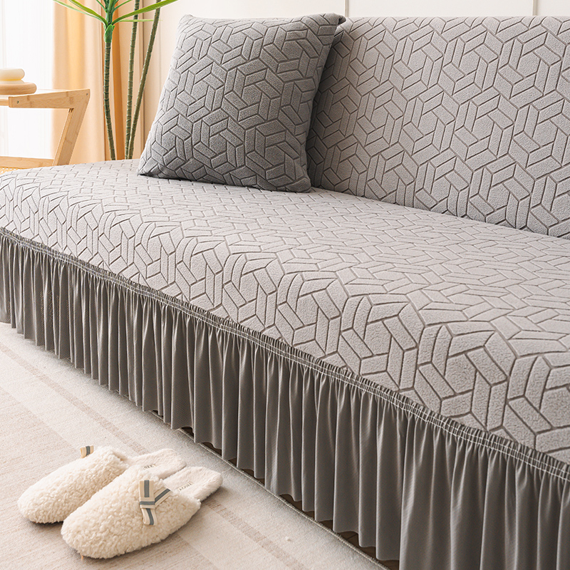 Sirge reaga diivanikate, kõikehõlmav universaalne kate, nelja aastaaja universaalne tipptasemel vanamoodne diivanikatte seelik, uus stiil 2025