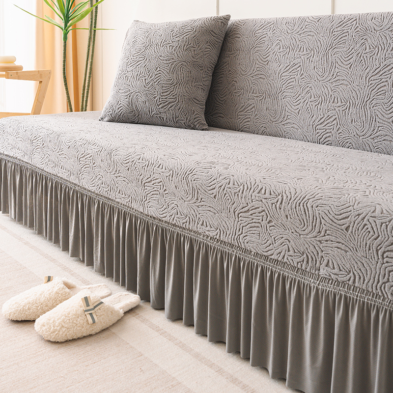 Sirge reaga diivanikate, kõikehõlmav universaalne kate, nelja aastaaja universaalne tipptasemel vanamoodne diivanikatte seelik, uus stiil 2025