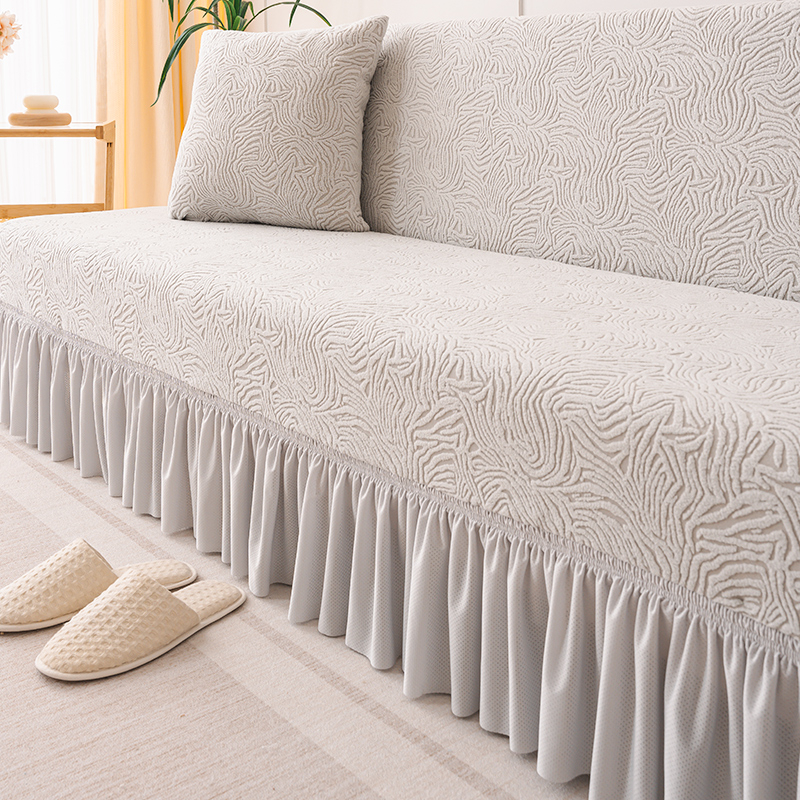 Sirge reaga diivanikate, kõikehõlmav universaalne kate, nelja aastaaja universaalne tipptasemel vanamoodne diivanikatte seelik, uus stiil 2025