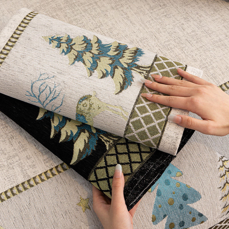 Chenille jacquard kanapépárna négy évszakos univerzális csúszásmentes foltálló párna 2025 új, határokon átnyúló kanapéhuzat huzat