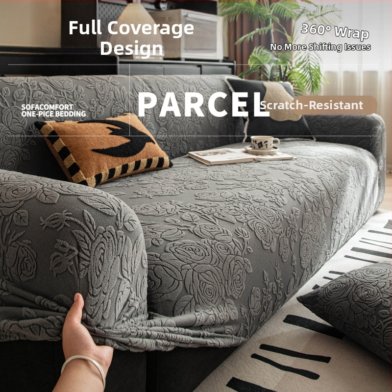 2025 Új, rugalmas kanapéhuzat, all-inclusive univerzális huzat, lusta kanapé, egyenes bőr védőhuzat minden évszakra