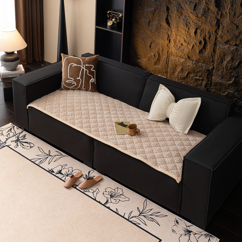 Kordbársony, egyszínű, vastagított, csúszásmentes, népszerű külkereskedelmi, géppel mosható kanapépárna, öbölablak-párna, 2025-ös új, egyenes soros üléspárna