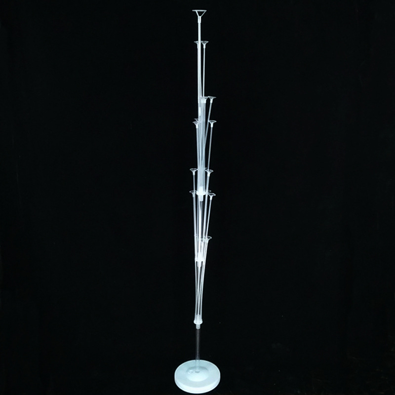 Gamintojo didmeninė prekyba 1,2 m krištolo vamzdelio kolona su vandeniu užpildytu pagrindu, pilnas kelio kreipiamosios kolonos mažų pagrindo priedų rinkinys, didmeninė prekyba