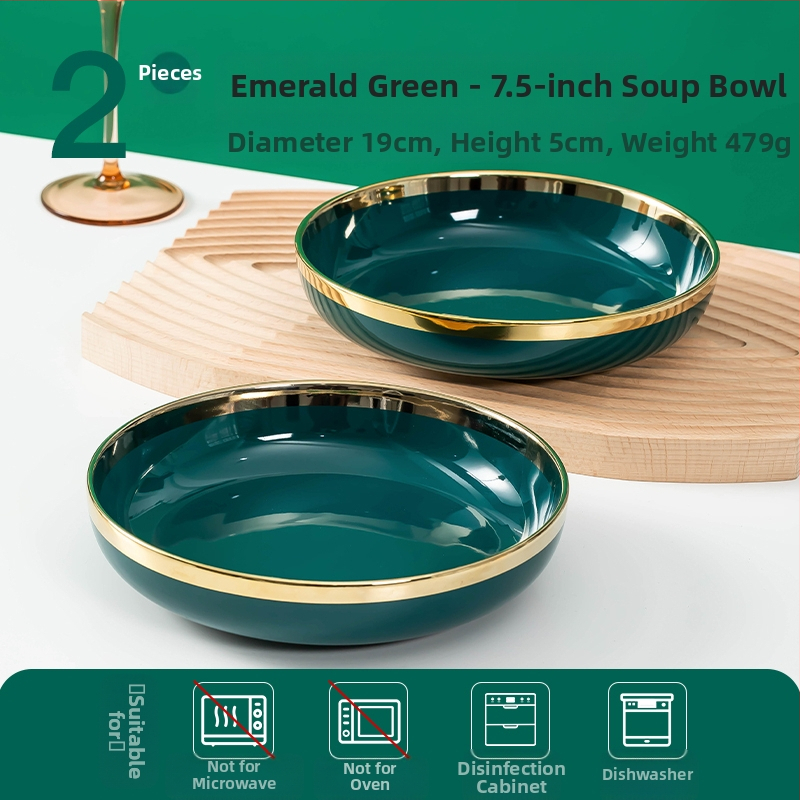 „Užsidirbk pragyvenimui Nordic Creative“ lėkštė, keramikinė, aukštos kokybės stalo įrankių kombinacija, namų apyvokos reikmenys, 2024 m. nauja, lengva, prabangi lėkštė