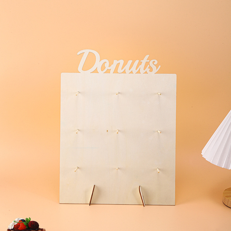 Puidust sõõrikualus Kondiitritoodete tarvikud Kaunistused Kodupeo kaunistused Laste duši all peetava festivali rekvisiidid