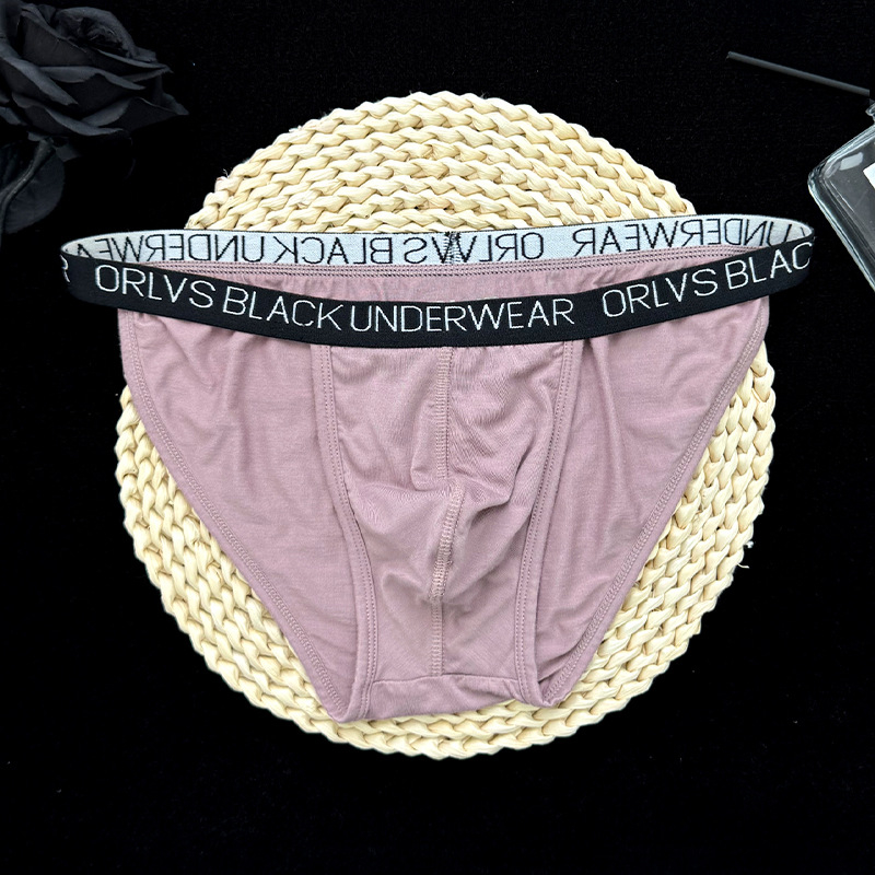 Seksualūs ploni siauro krašto diržo vyriški apatiniai, gražūs, ploni modaliniai, aukšti plyšiai, žemo juosmens, didelis krepšys, madingas