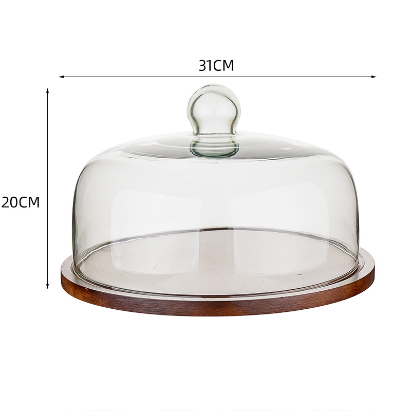 2023 m. naujas vintažinio japoniško stiliaus akacijos medienos tortų padėklas namams, svetainei, deserto lėkštei, deserto stalui, vaisių lėkštei