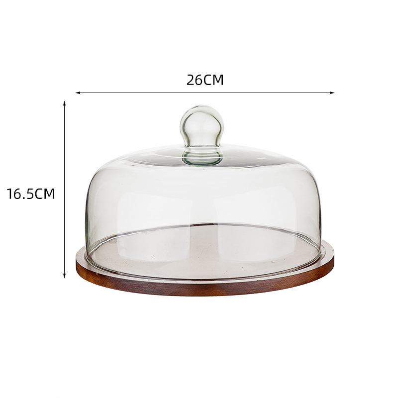 2023 m. naujas vintažinio japoniško stiliaus akacijos medienos tortų padėklas namams, svetainei, deserto lėkštei, deserto stalui, vaisių lėkštei