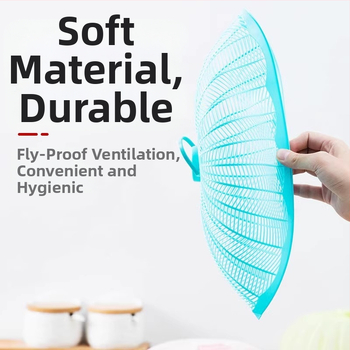 Toidu tolmukate majapidamiskatte jaoks, toidujääkide õhtusöögilaua kate, kärbsekindel tolmukindel kate, toidujääkide kate