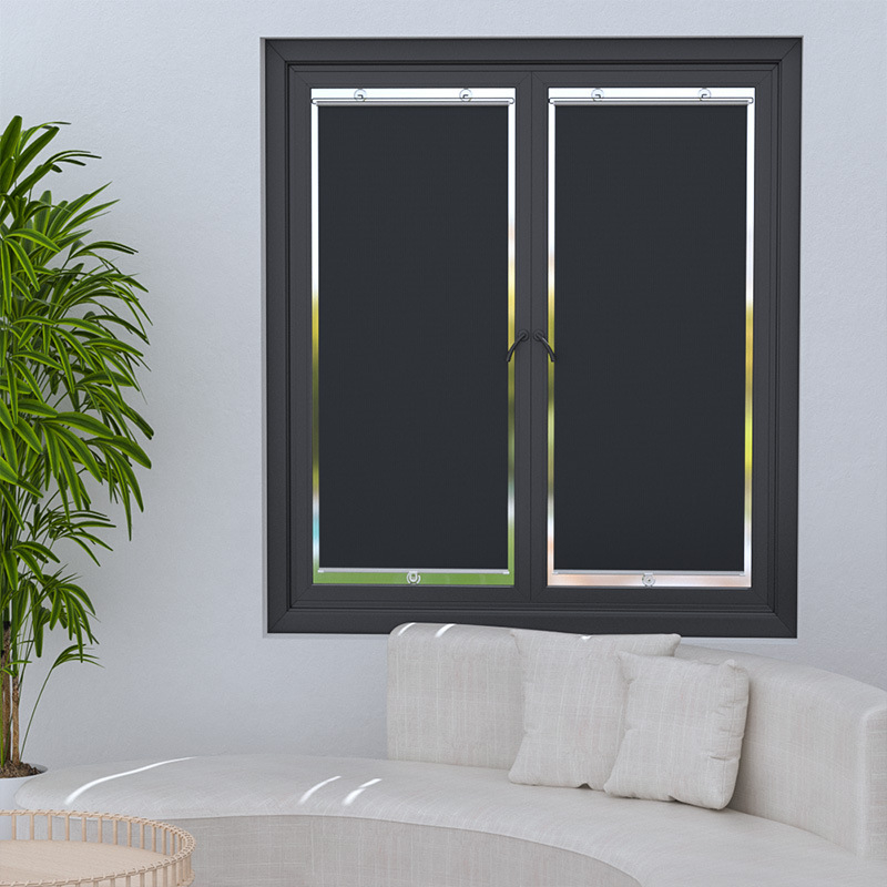 Suvine päikesesirm autole, sissetõmmatav päikesesirm majapidamises, stantsivaba täisvarjuline titaanist hõbedane päikesekaitsekardin autotarvikutele