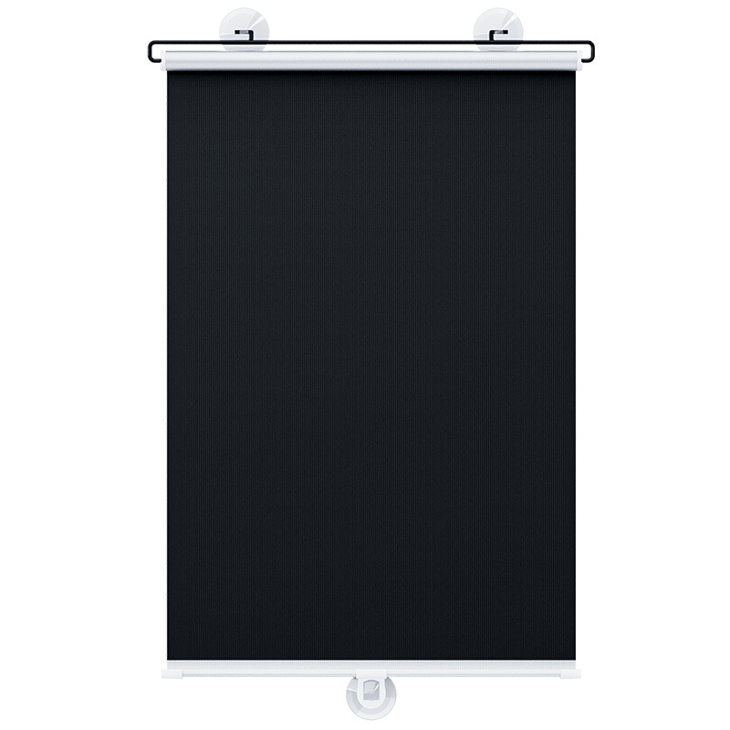 Suvine päikesesirm autole, sissetõmmatav päikesesirm majapidamises, stantsivaba täisvarjuline titaanist hõbedane päikesekaitsekardin autotarvikutele