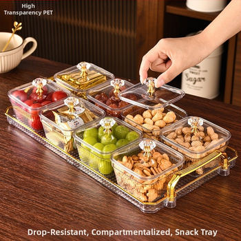 Skyriai vaisių lėkštė, namų svetainės kavos staliukas, džiovintų vaisių lėkštė, saldainių dėžutė, paprasta moderni plastikinė vaisių lėkštė, užkandžių lėkštė