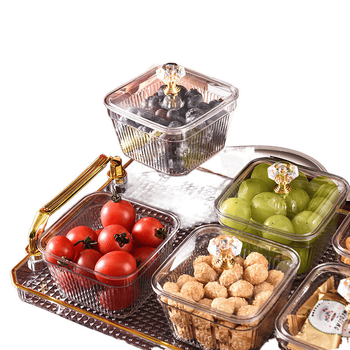 Skyriai vaisių lėkštė, namų svetainės kavos staliukas, džiovintų vaisių lėkštė, saldainių dėžutė, paprasta moderni plastikinė vaisių lėkštė, užkandžių lėkštė