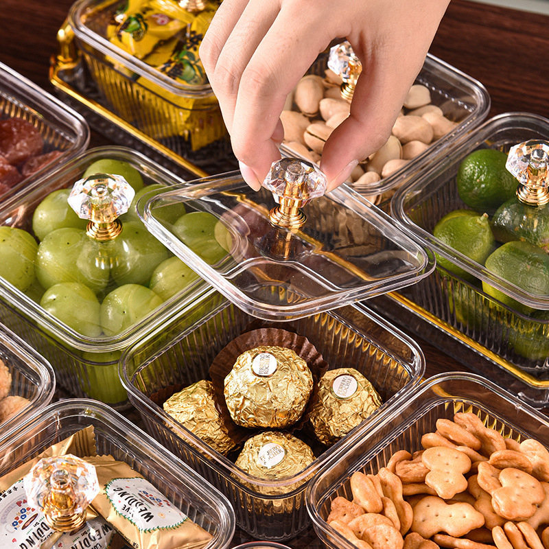 Skyriai vaisių lėkštė, namų svetainės kavos staliukas, džiovintų vaisių lėkštė, saldainių dėžutė, paprasta moderni plastikinė vaisių lėkštė, užkandžių lėkštė