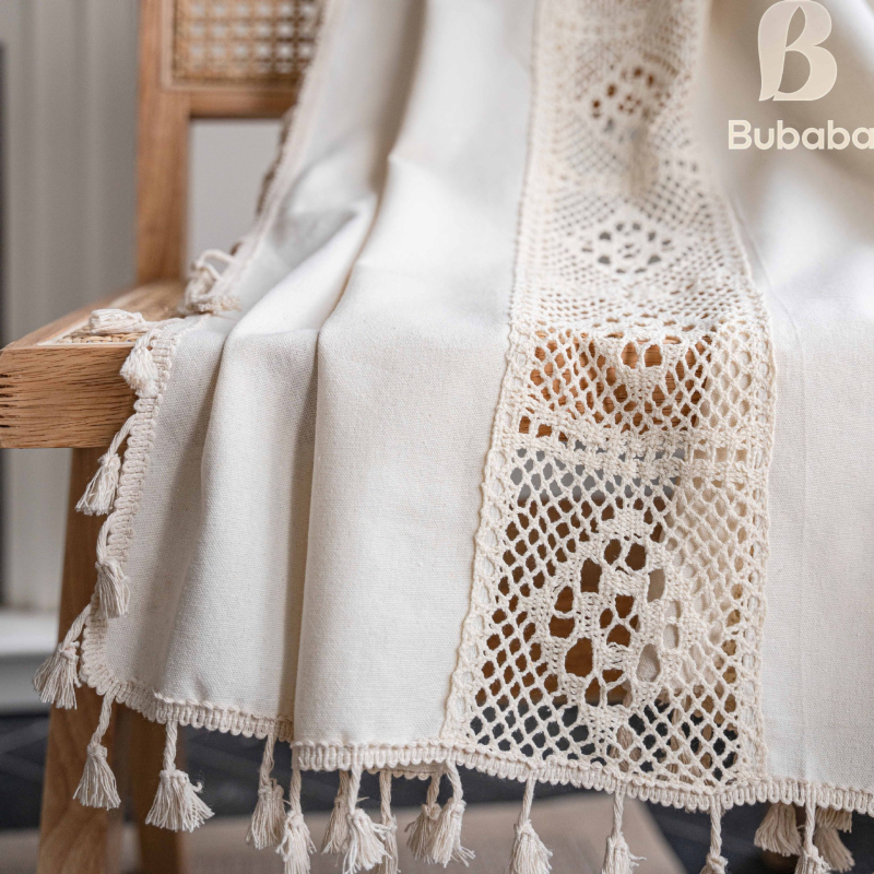 „Bu Daddy“ užuolaidos, amerikietiškos nėrimo languotos pertvaros užuolaidos, trumpos užuolaidos, durų užuolaidos, įlankos langas, virtuvės užuolaidos, gatavo produkto didmeninė prekyba