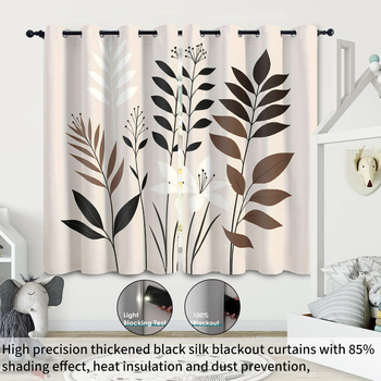 „Amazon“ tarpvalstybinės tamsinančios užuolaidos su pritaikytais paveikslėliais miegamajam, balkonui, svetainei, aukštos kokybės tamsinančios užuolaidos nuo saulės