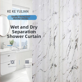 Väliskaubanduse kuumstantsimine ja hõbedane dušikardin, paksendatud trükitud terasest pandlaga, stantsivaba dušikardin, veekindel ja hallituskindel vannitoa vaheseina dušikardin