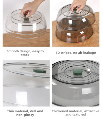 Värskelt säilitav kast, soojuse säilitamise kaas, nõudekate, toidu soojuse säilitamise ese, majapidamisjääkide kate, söögilaua kate, tolmukindel hingav toidukate