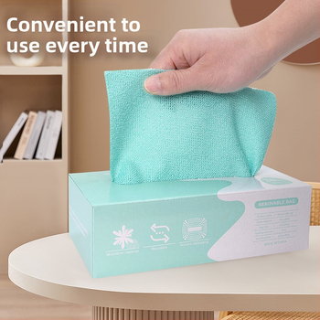 Ebeme- ja õlivaba ühekordne nõudepesulapp, mikrokiust kööginõudelapp