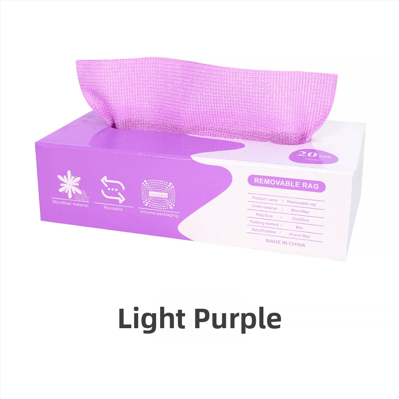 Ebeme- ja õlivaba ühekordne nõudepesulapp, mikrokiust kööginõudelapp