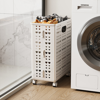 Καλάθι πλυντηρίου Οικιακό μπάνιο Ρούχα αποθήκευσης Καλάθι κουβά Αντικείμενο μπάνιου Μπάνιο μπάνιου Πτυσσόμενο καλάθι αποθήκευσης βρώμικων ρούχων