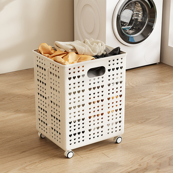 Καλάθι πλυντηρίου Οικιακό μπάνιο Ρούχα αποθήκευσης Καλάθι κουβά Αντικείμενο μπάνιου Μπάνιο μπάνιου Πτυσσόμενο καλάθι αποθήκευσης βρώμικων ρούχων