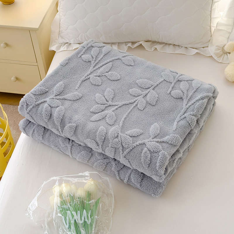 Határokon átnyúló Amazon Money Tree Taffeta Egyszínű Jacquard Multifunkcionális Takaró Nap Takaró Irodai Takaró Nagykereskedelem