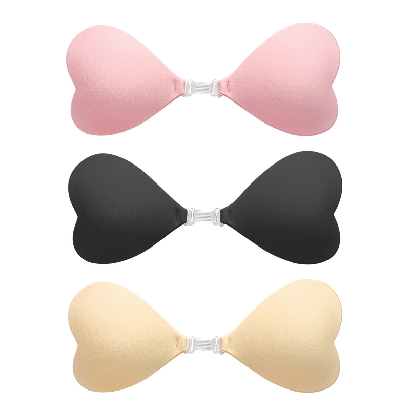 Uus veekindel bikiiniarmastuse rinnaplaaster nähtamatu muhkumisvastane minirinnapadi push-up libisemiskindel õhuke ujumisriiete rinnaplaaster