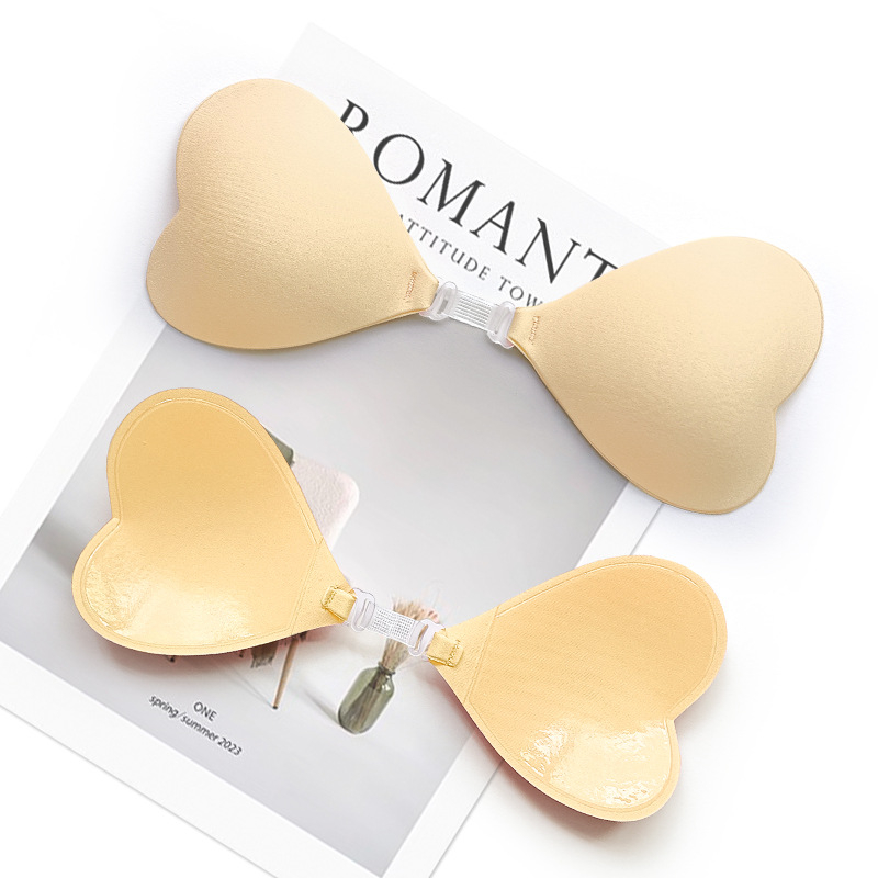 Uus veekindel bikiiniarmastuse rinnaplaaster nähtamatu muhkumisvastane minirinnapadi push-up libisemiskindel õhuke ujumisriiete rinnaplaaster